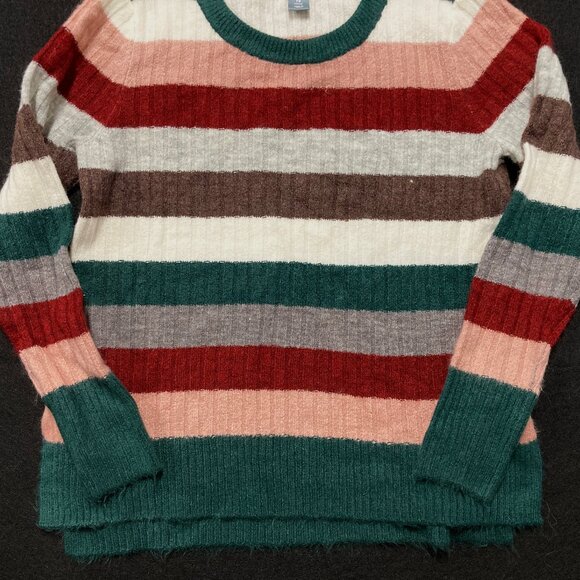 Women's Old Navy Sweater Size XS Petite Striped - Picture 4 of 8